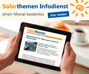 Anzeige Solarthemen Infodienst abonnieren